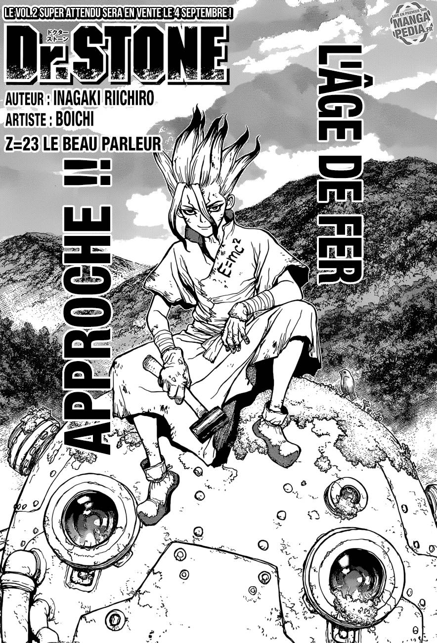 Lecture en ligne Dr Stone 23 page 1