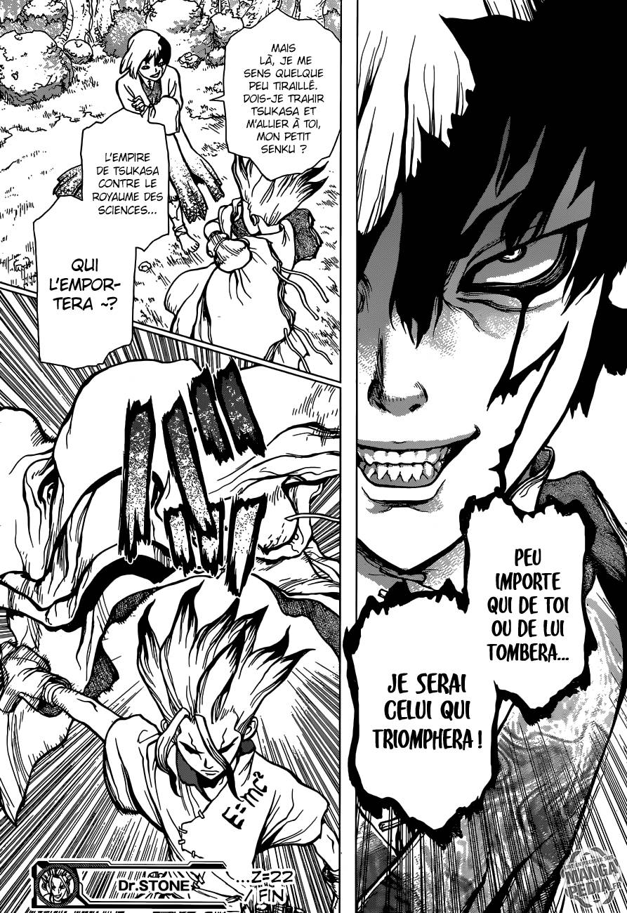 Lecture en ligne Dr Stone 23 page 17