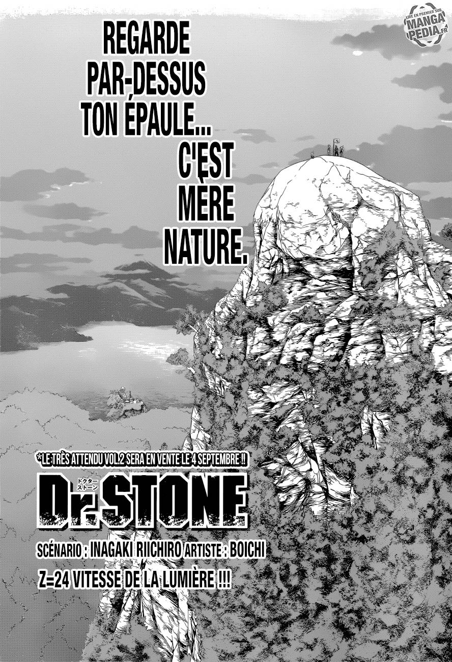 Lecture en ligne Dr Stone 24 page 1