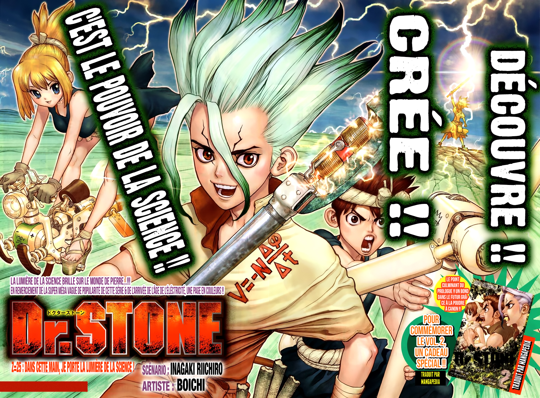 Lecture en ligne Dr Stone 25 page 4