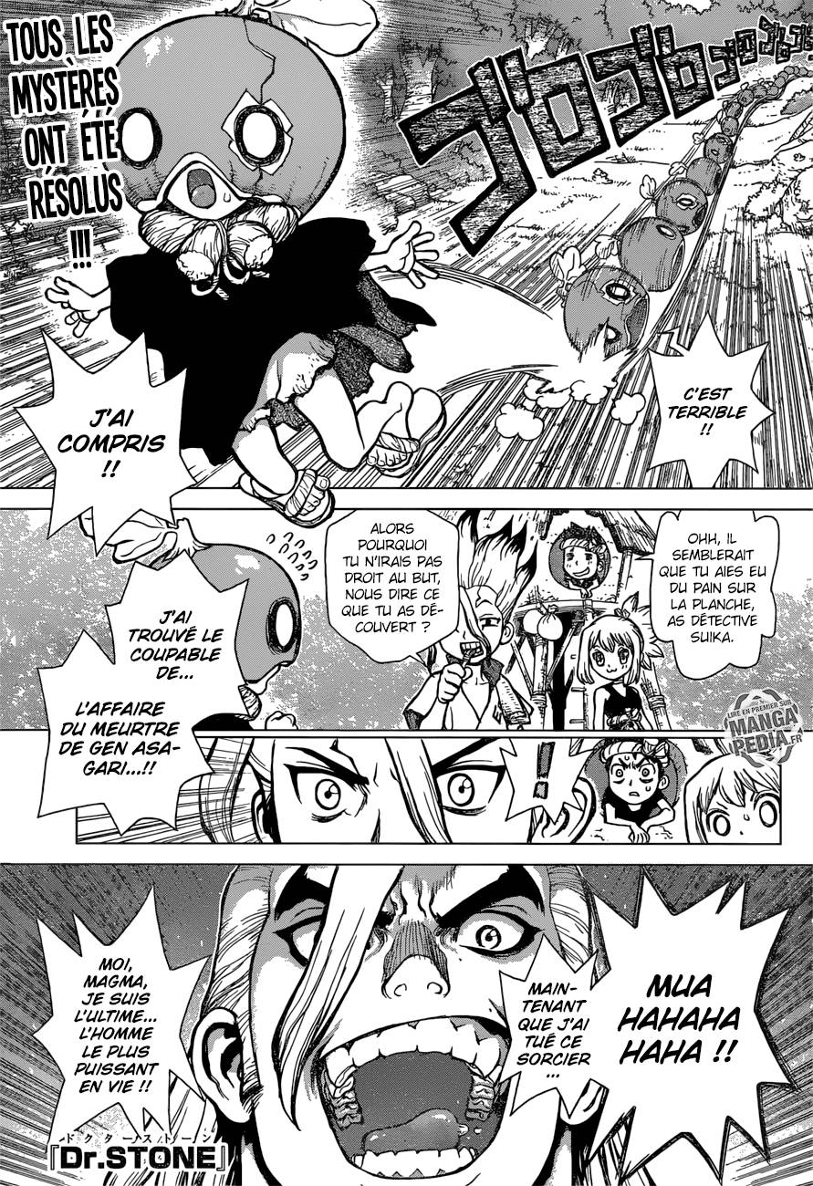 Lecture en ligne Dr Stone 27 page 1