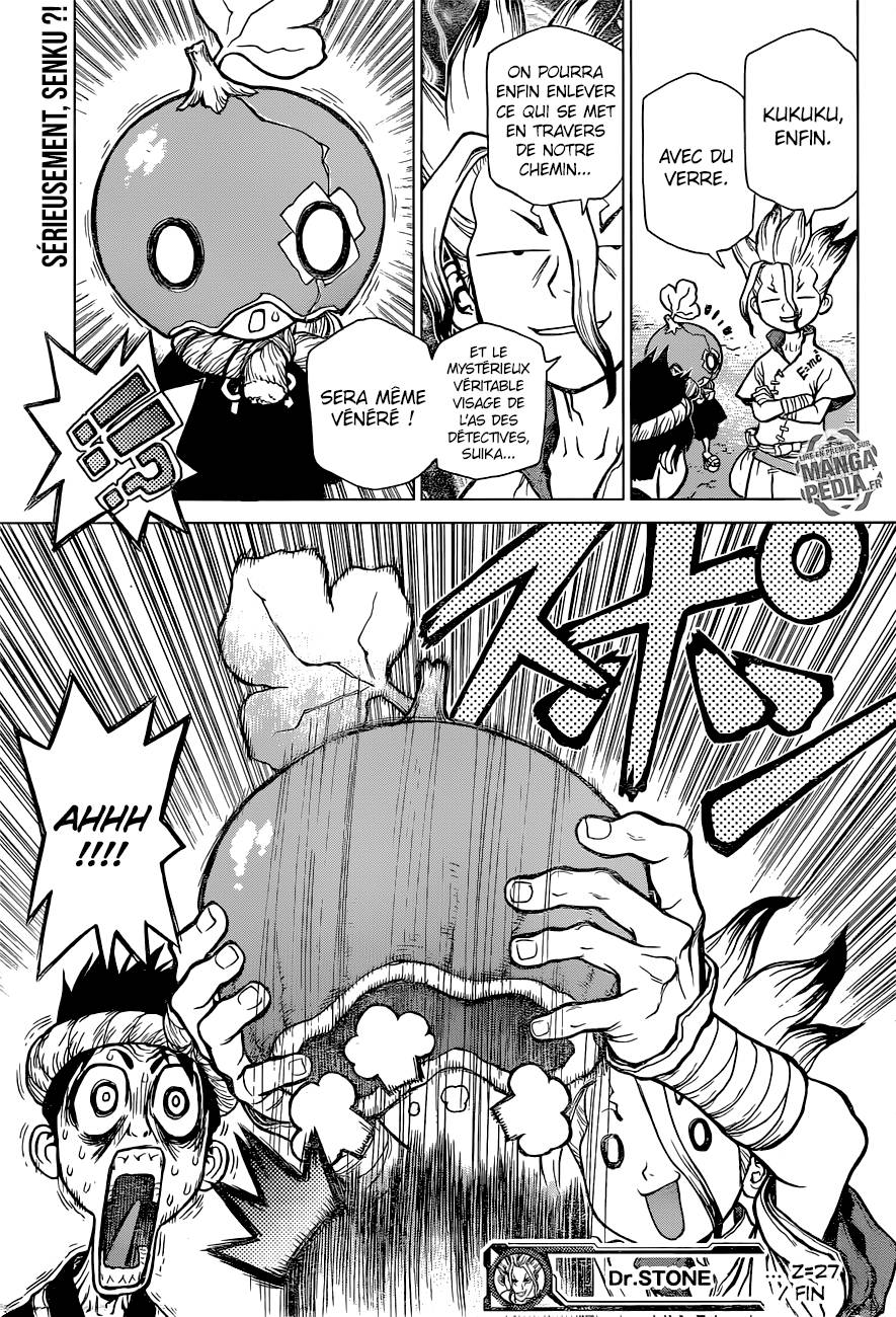 lecture en ligne Dr Stone 27 page 19
