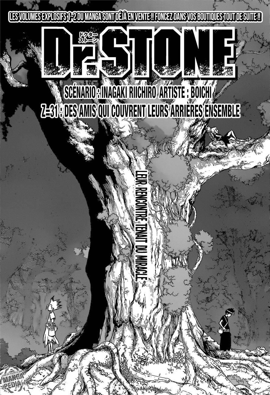 Lecture en ligne Dr Stone 31 page 1