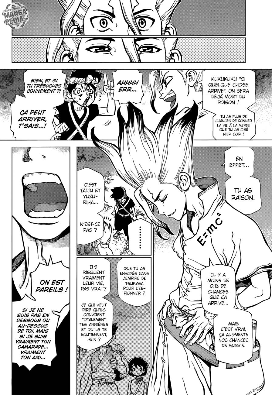 Lecture en ligne Dr Stone 31 page 13