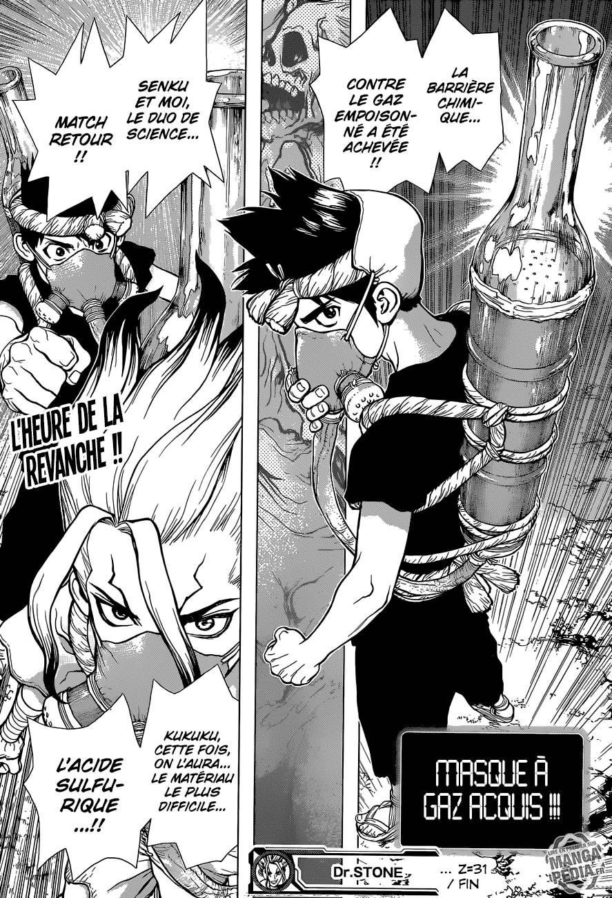 lecture en ligne Dr Stone 31 page 19