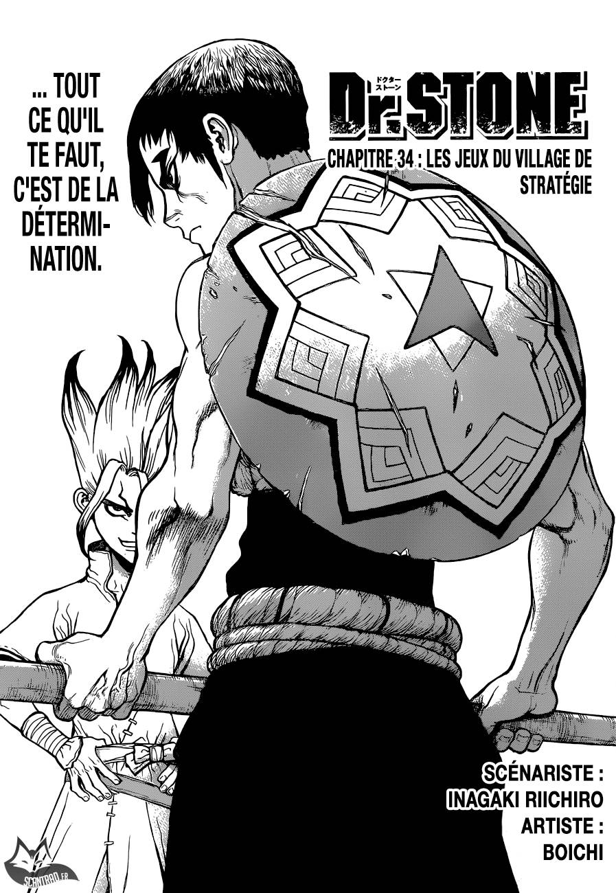 Lecture en ligne Dr Stone 34 page 1