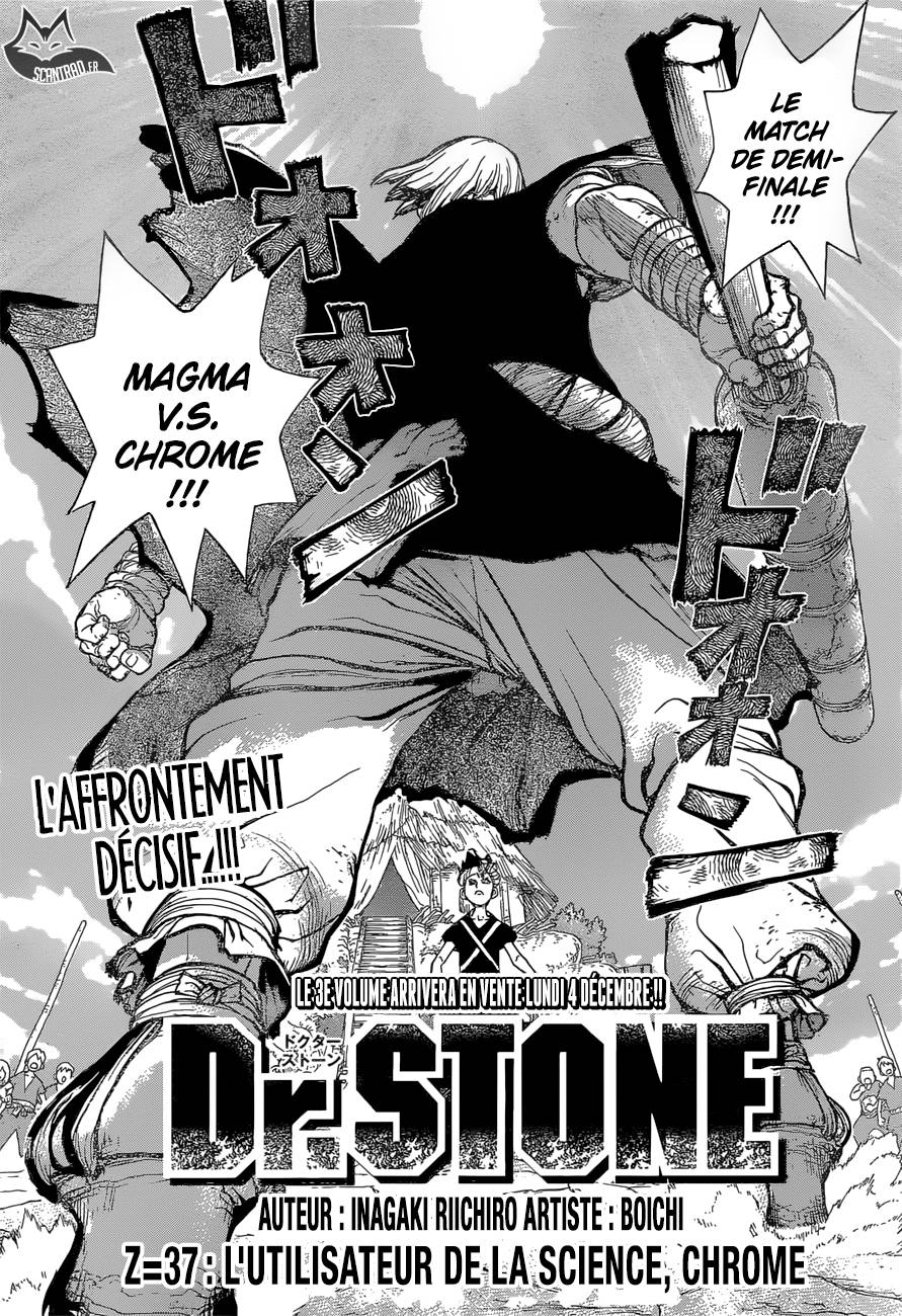 Lecture en ligne Dr Stone 37 page 8