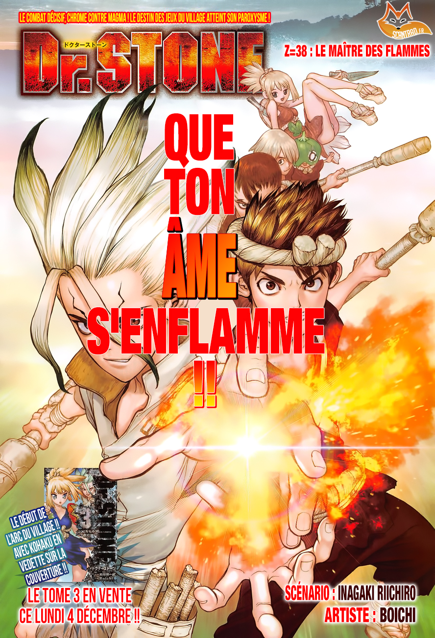Lecture en ligne Dr Stone 38 page 1