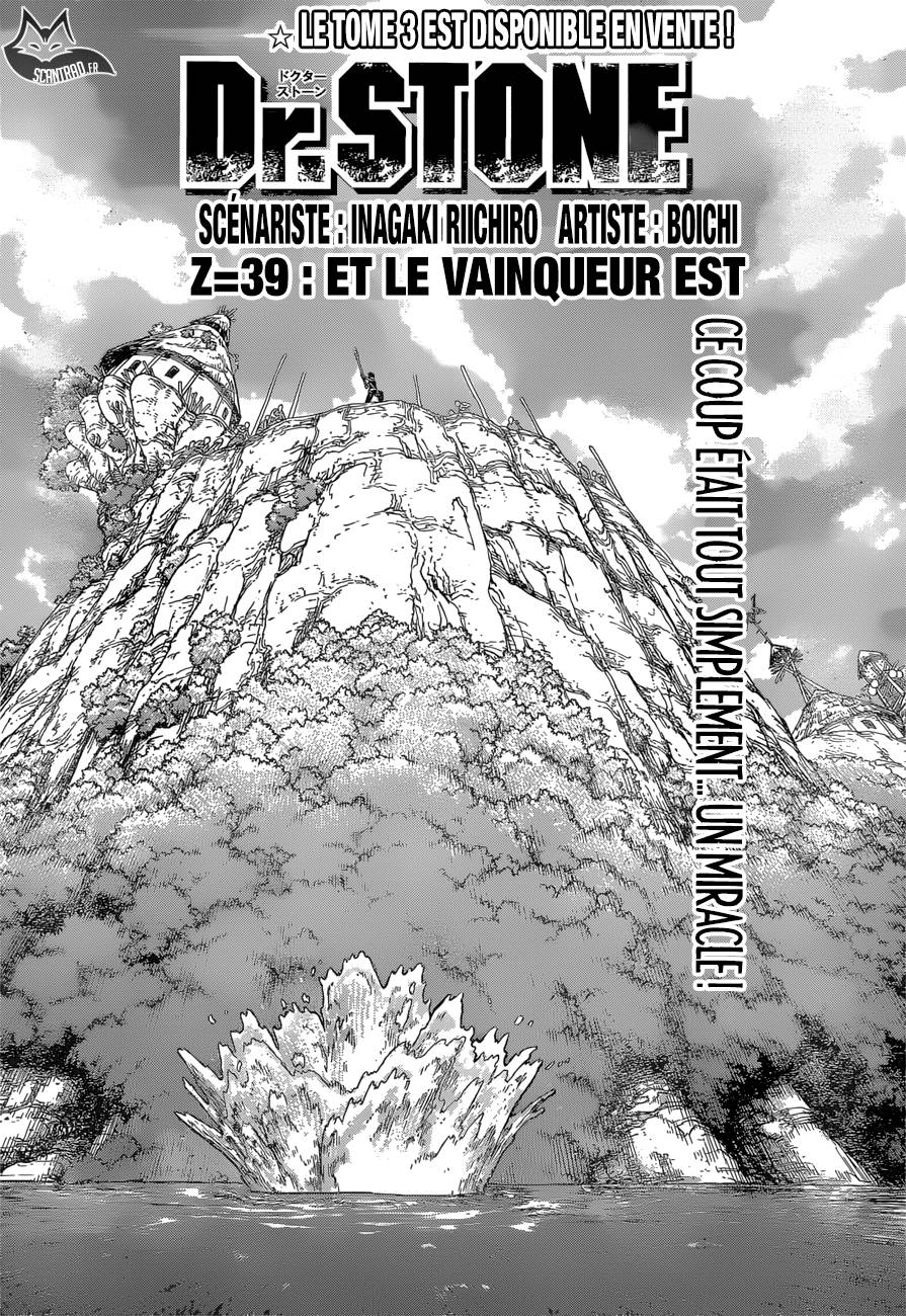 Lecture en ligne Dr Stone 39 page 3