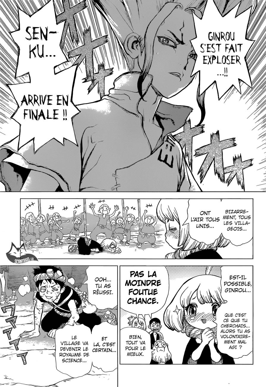 Lecture en ligne Dr Stone 39 page 15