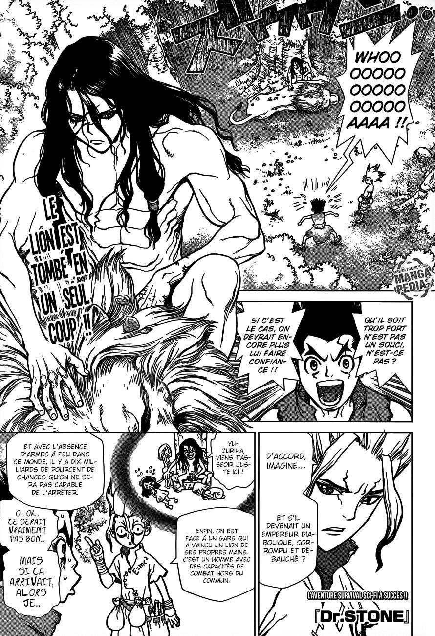Lecture en ligne Dr Stone 4 page 1