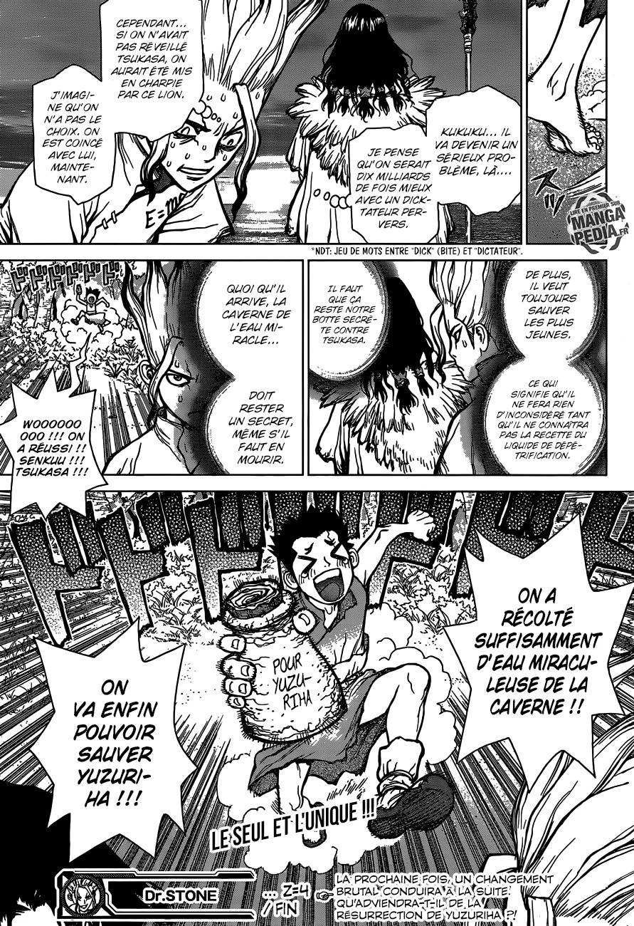 Lecture en ligne Dr Stone 4 page 18
