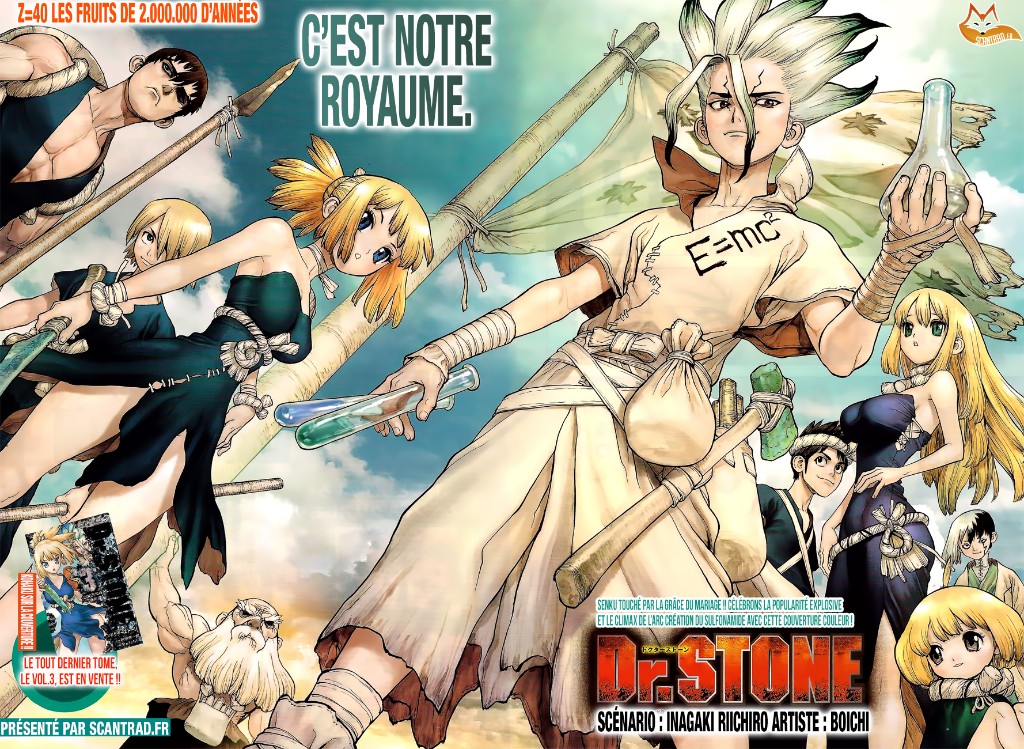 Lecture en ligne Dr Stone 40 page 3