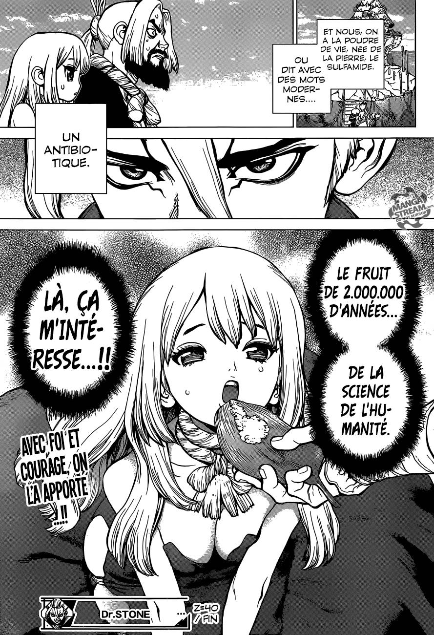 lecture en ligne Dr Stone 40 page 21