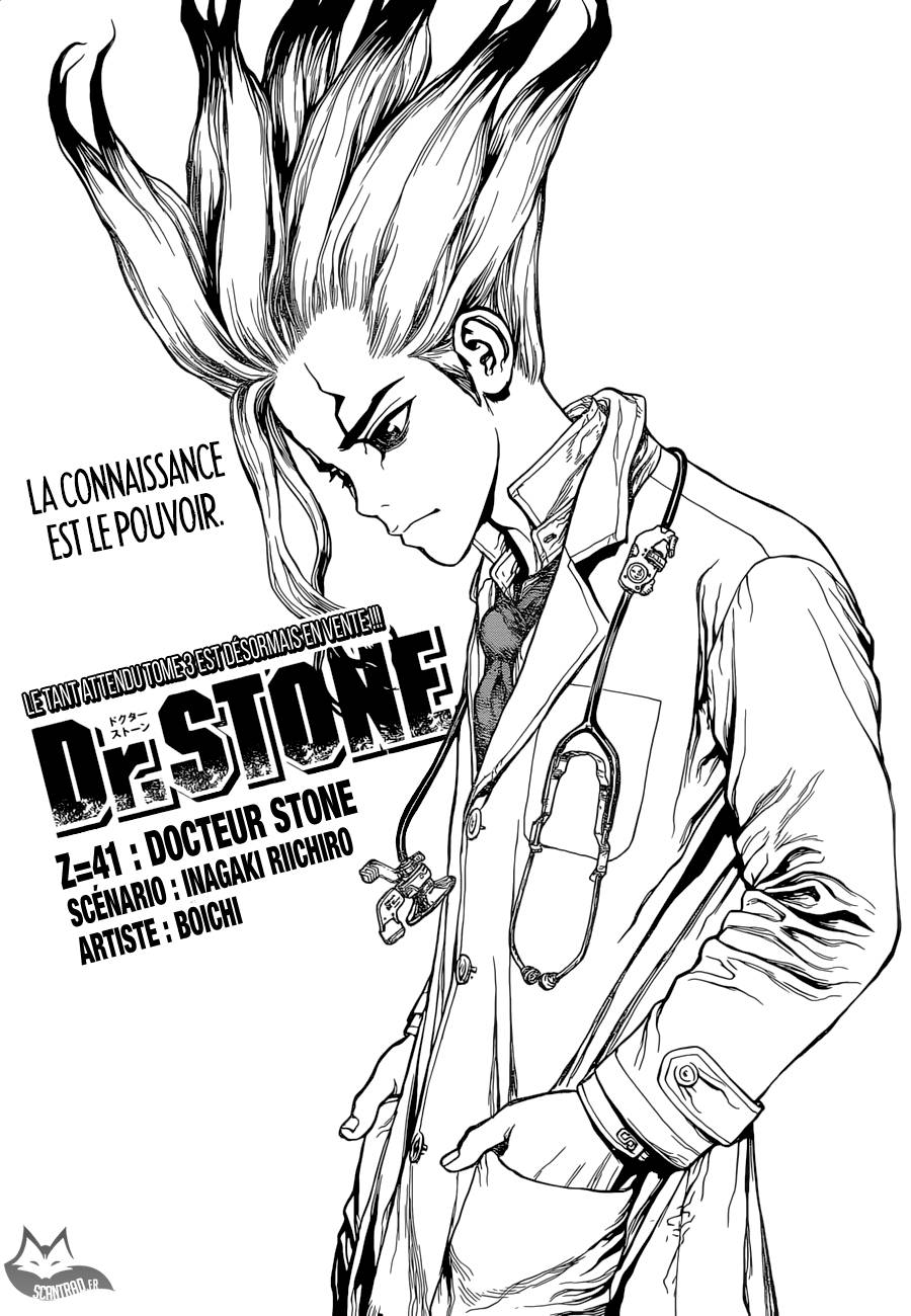 Lecture en ligne Dr Stone 41 page 1