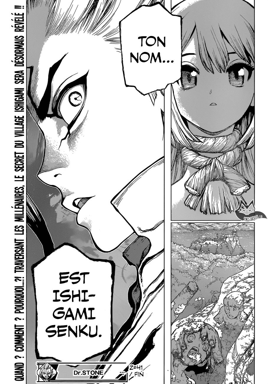 lecture en ligne Dr Stone 41 page 19