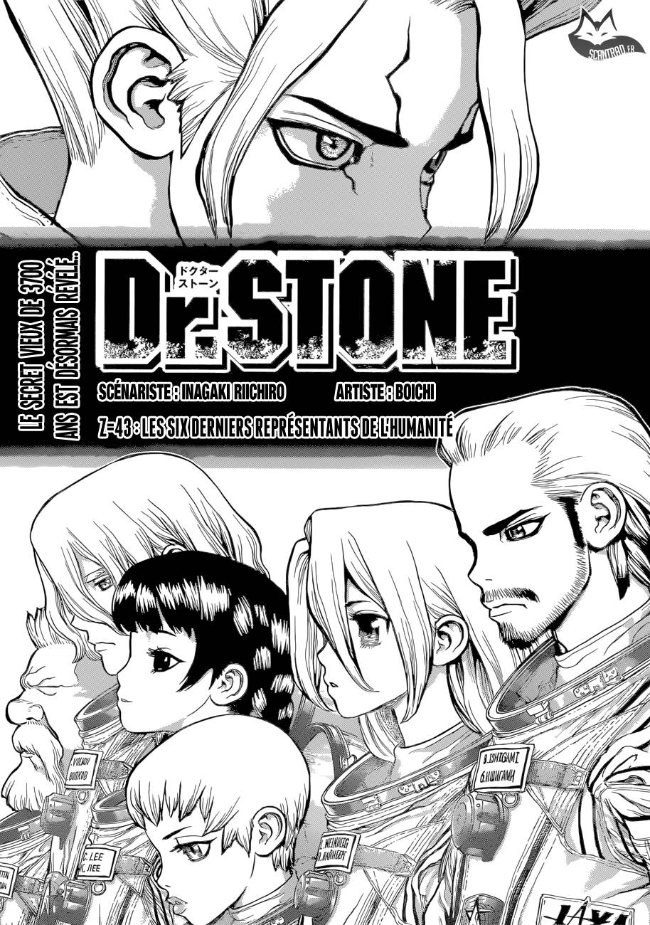 Lecture en ligne Dr Stone 43 page 1