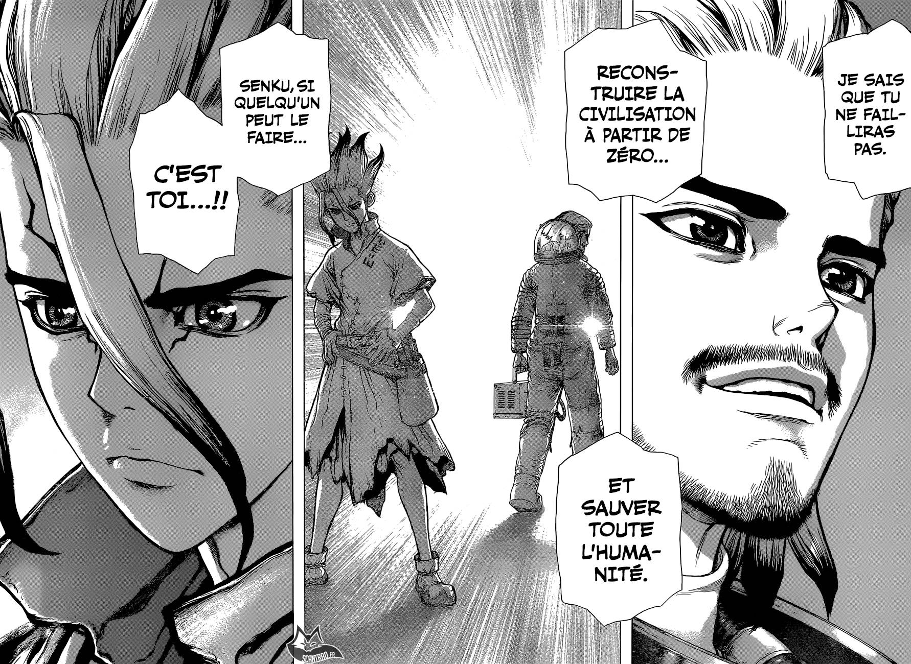 Lecture en ligne Dr Stone 45 page 13