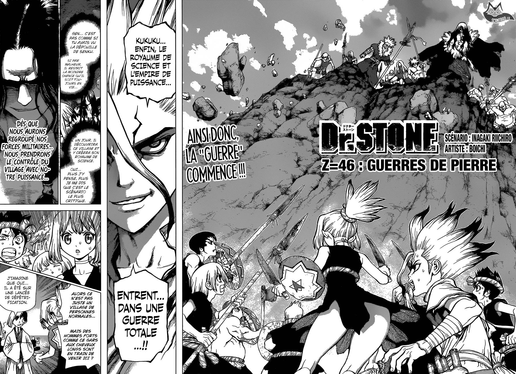Lecture en ligne Dr Stone 46 page 3