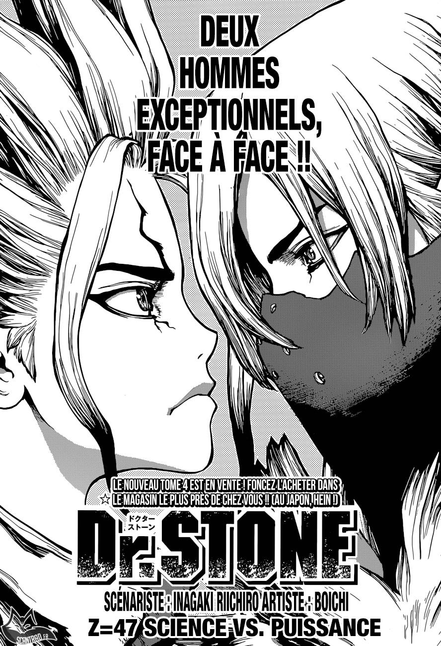 Lecture en ligne Dr Stone 47 page 1