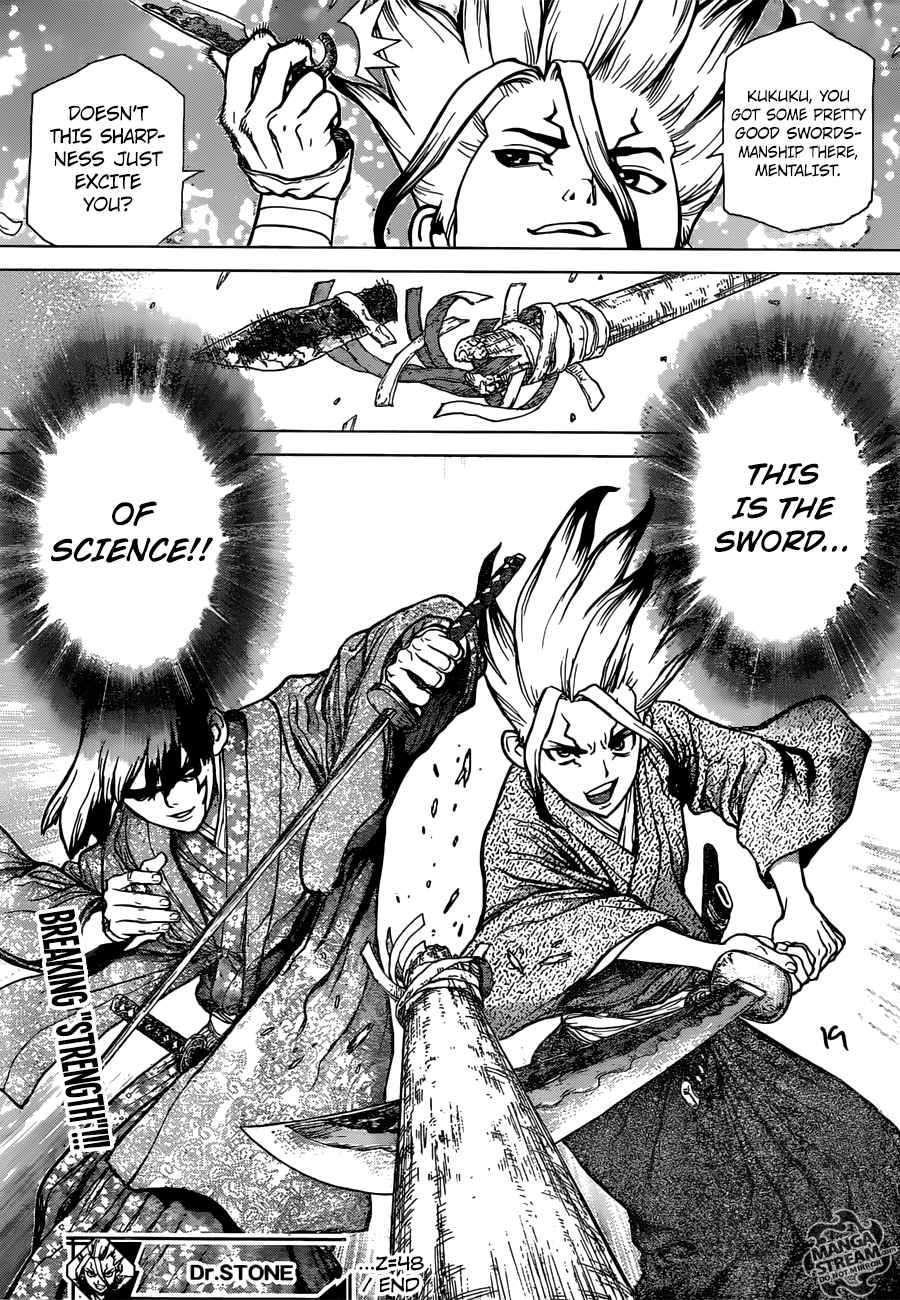 Lecture en ligne Dr Stone 48 page 20