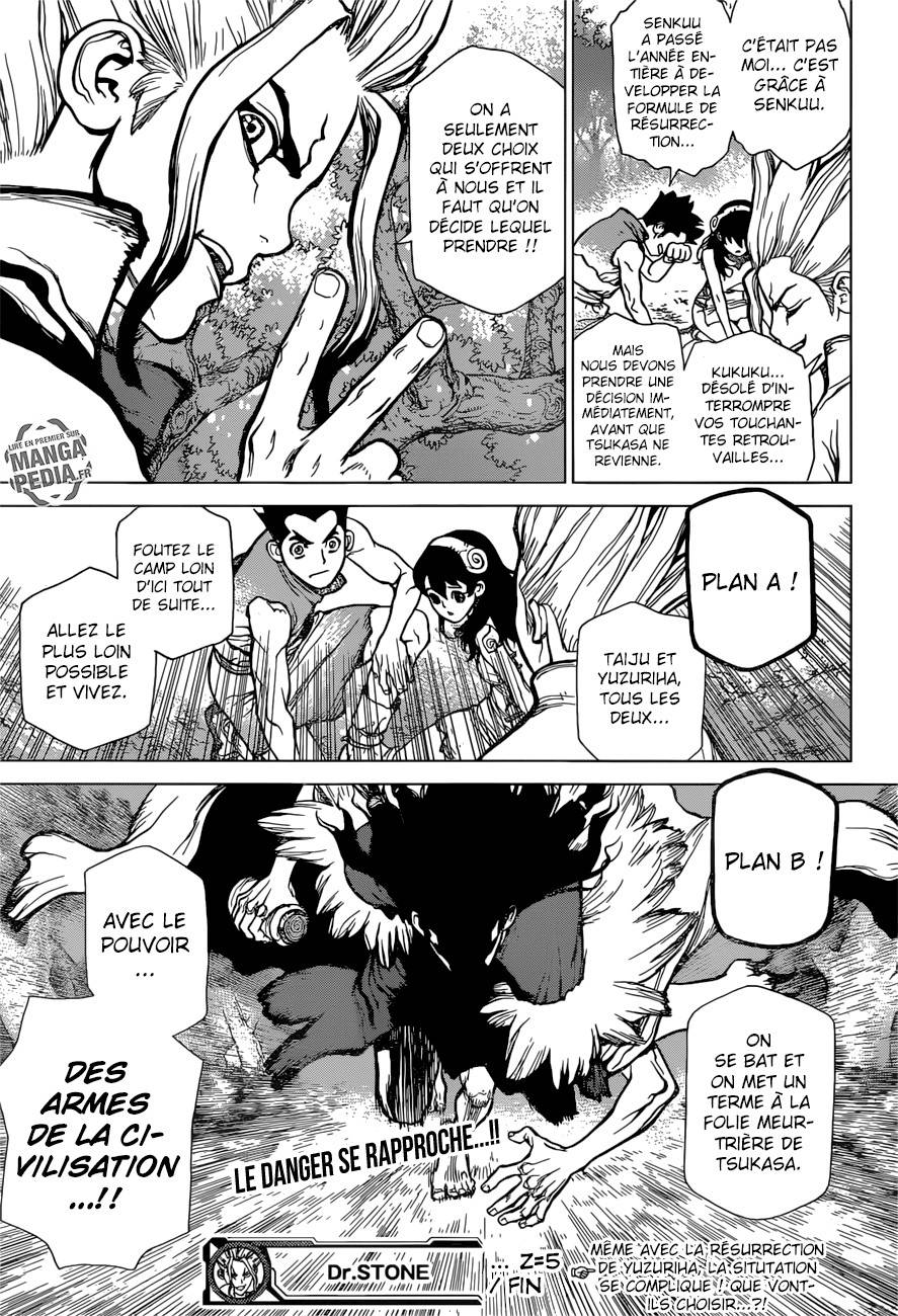 Lecture en ligne Dr Stone 5 page 18