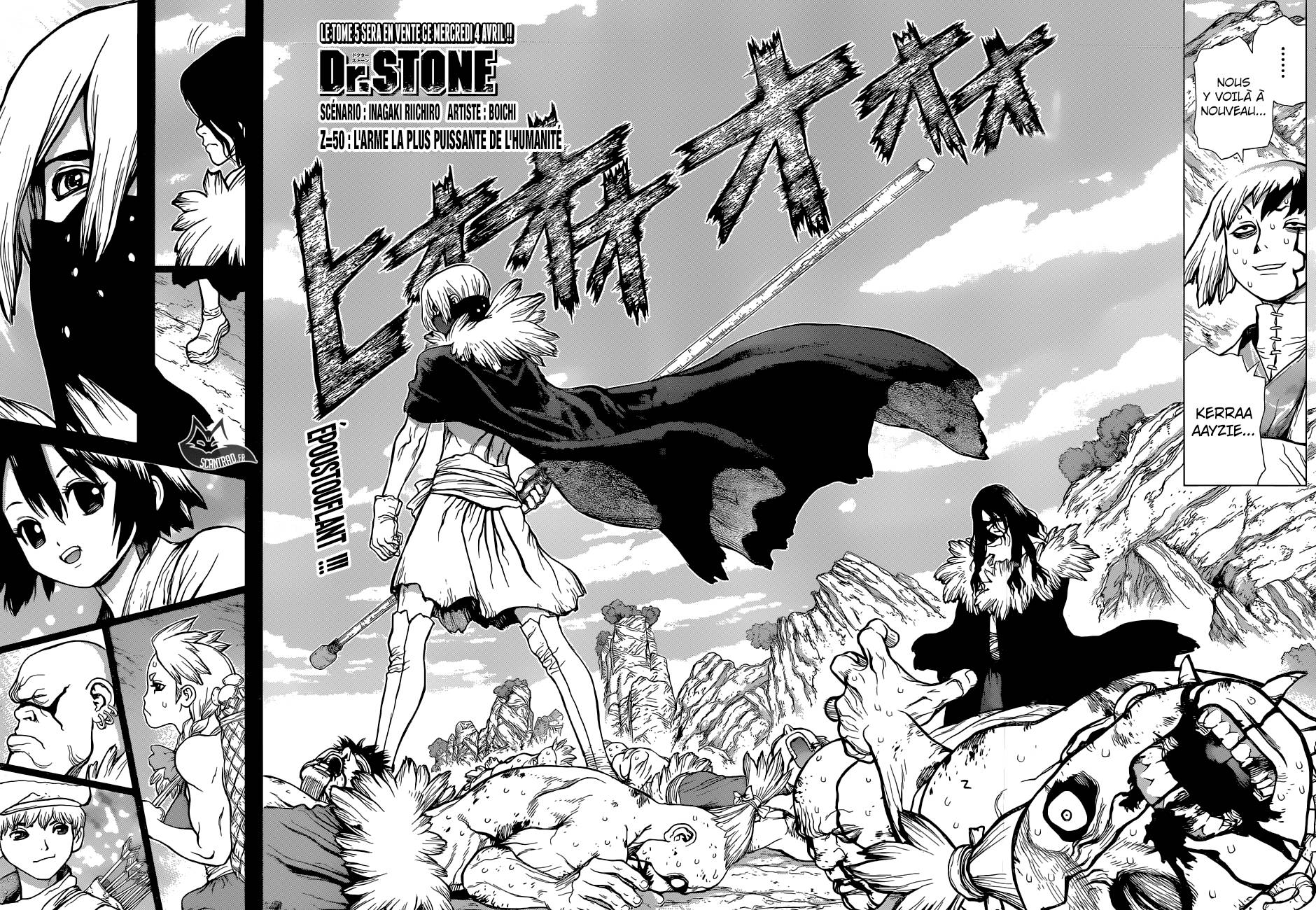 Lecture en ligne Dr Stone 50 page 3
