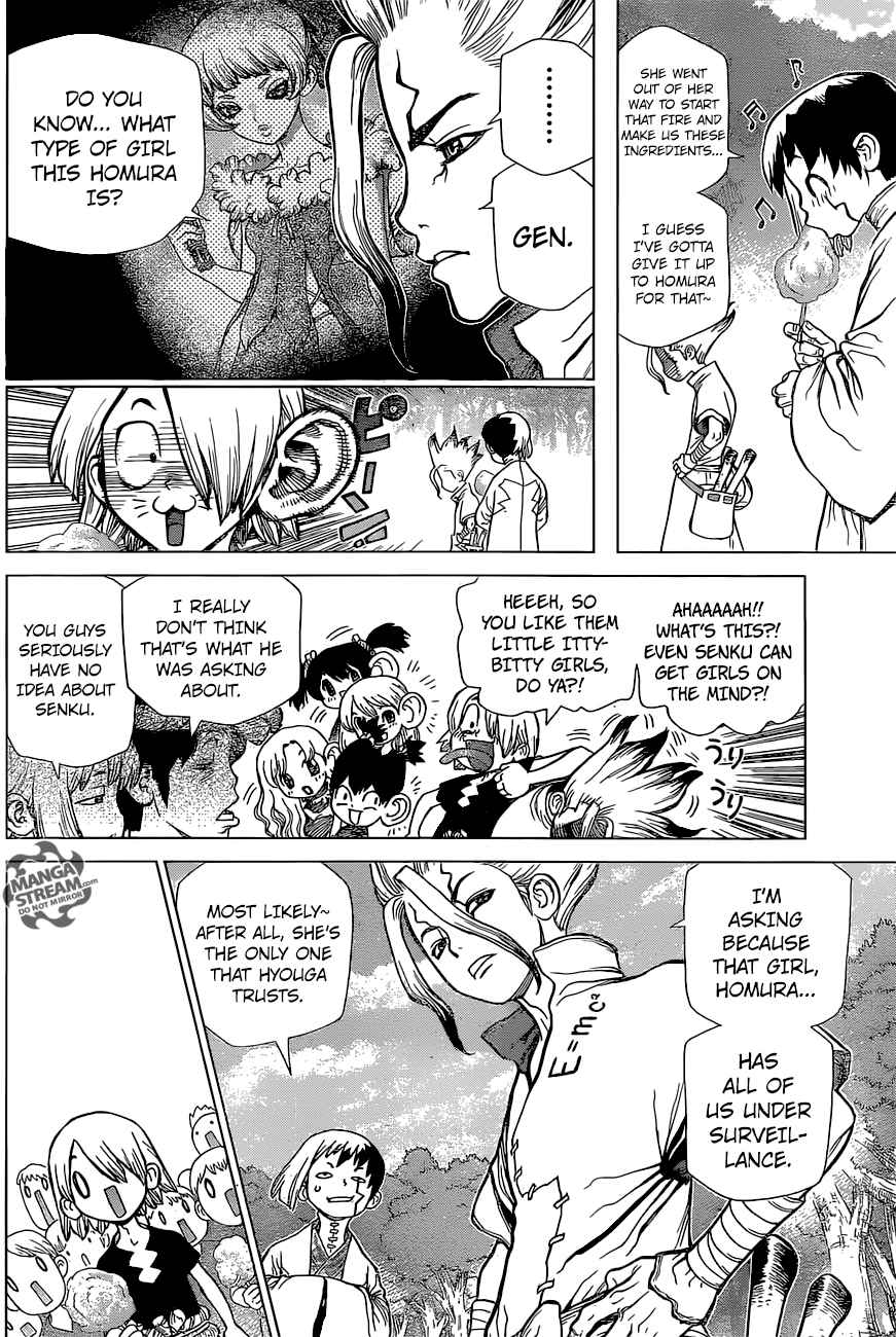 Lecture en ligne Dr Stone 51 page 14