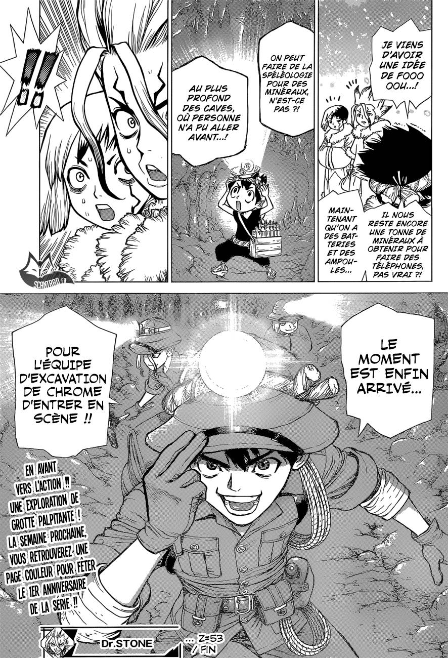 Lecture en ligne Dr Stone 53 page 18