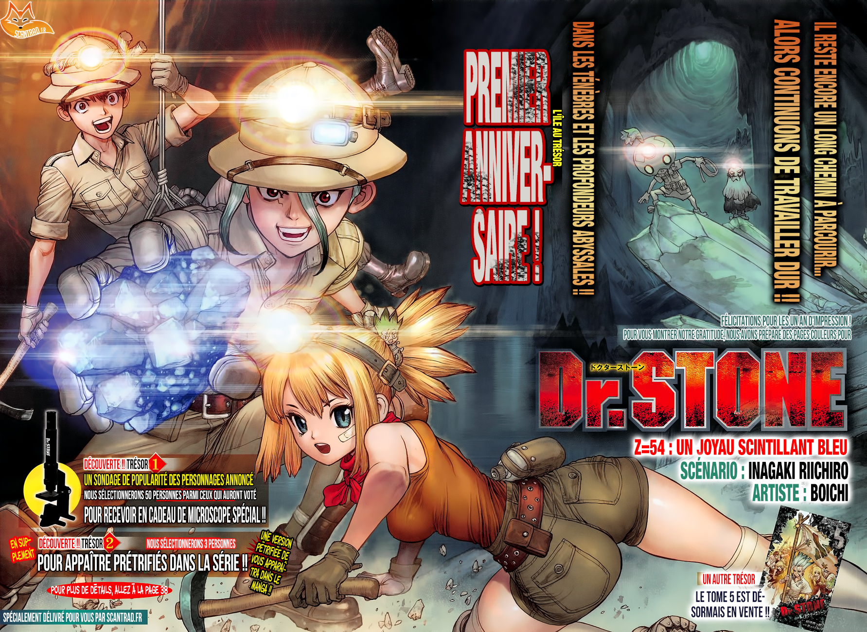 Lecture en ligne Dr Stone 54 page 4