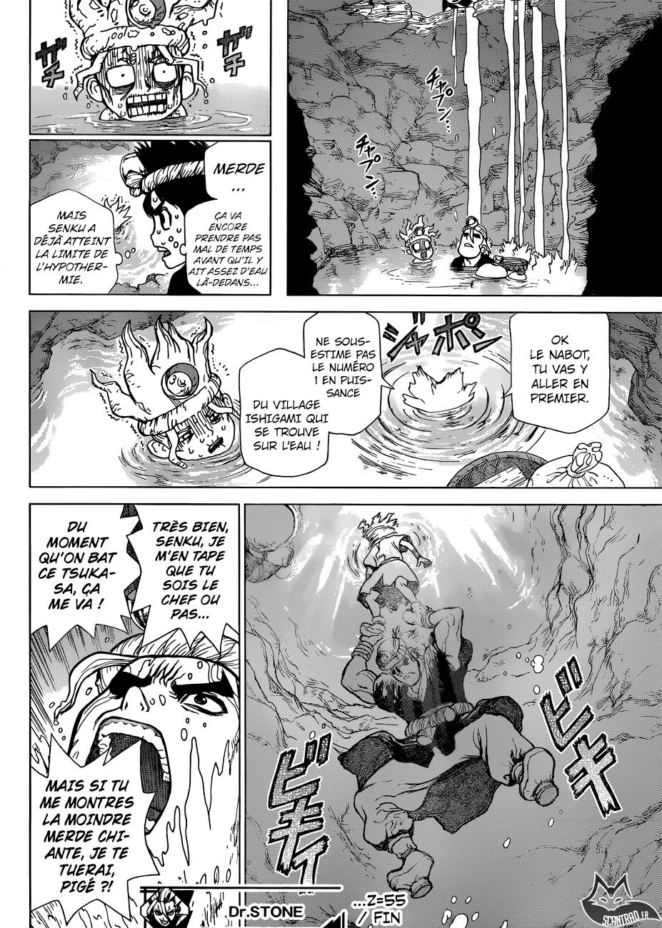 Lecture en ligne Dr Stone 55 page 18