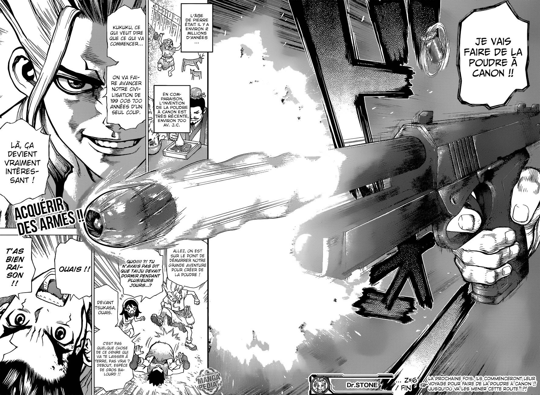 Lecture en ligne Dr Stone 6 page 17