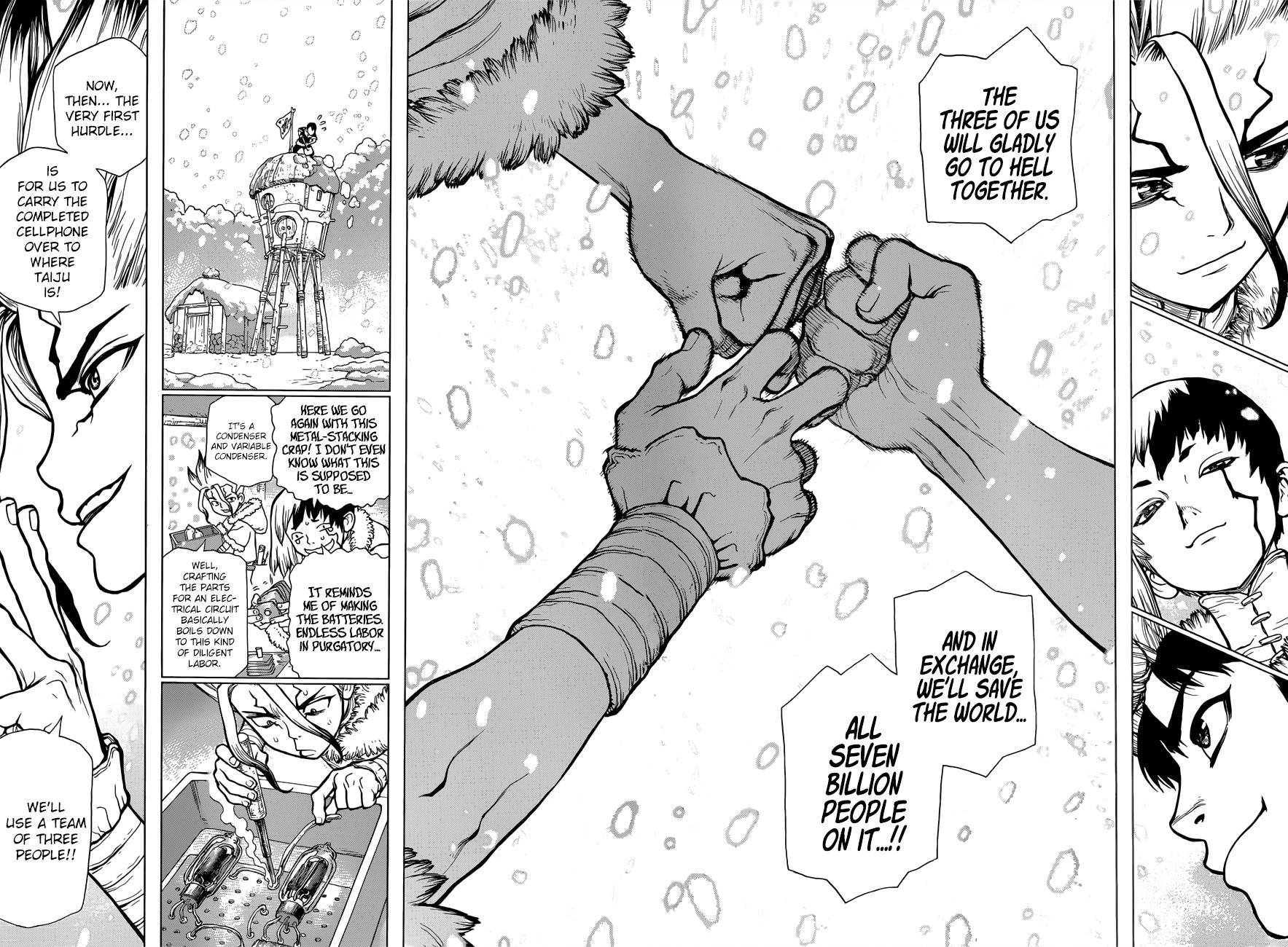 Lecture en ligne Dr Stone 61 page 11