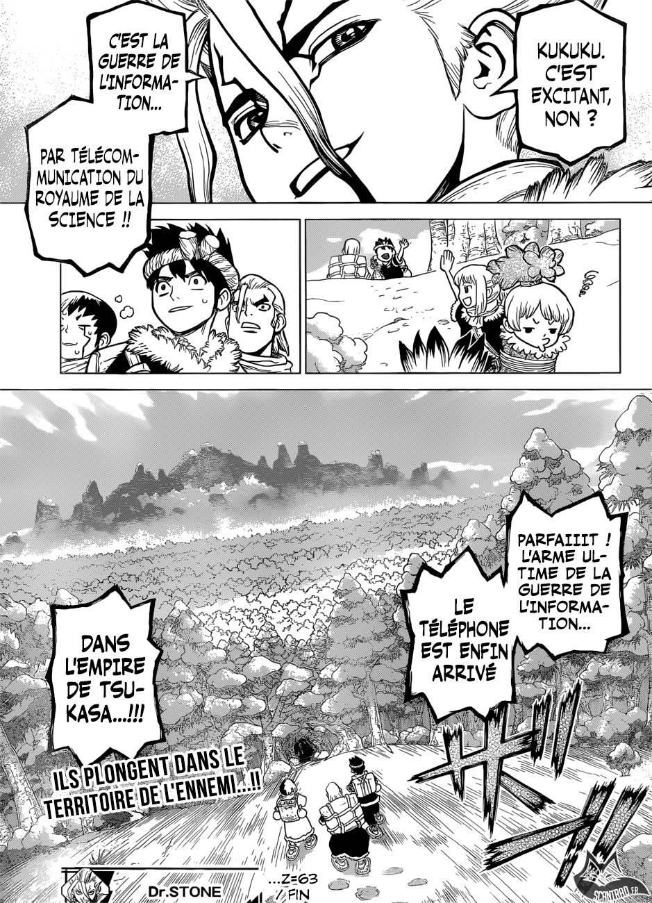 lecture en ligne Dr Stone 63 page 20