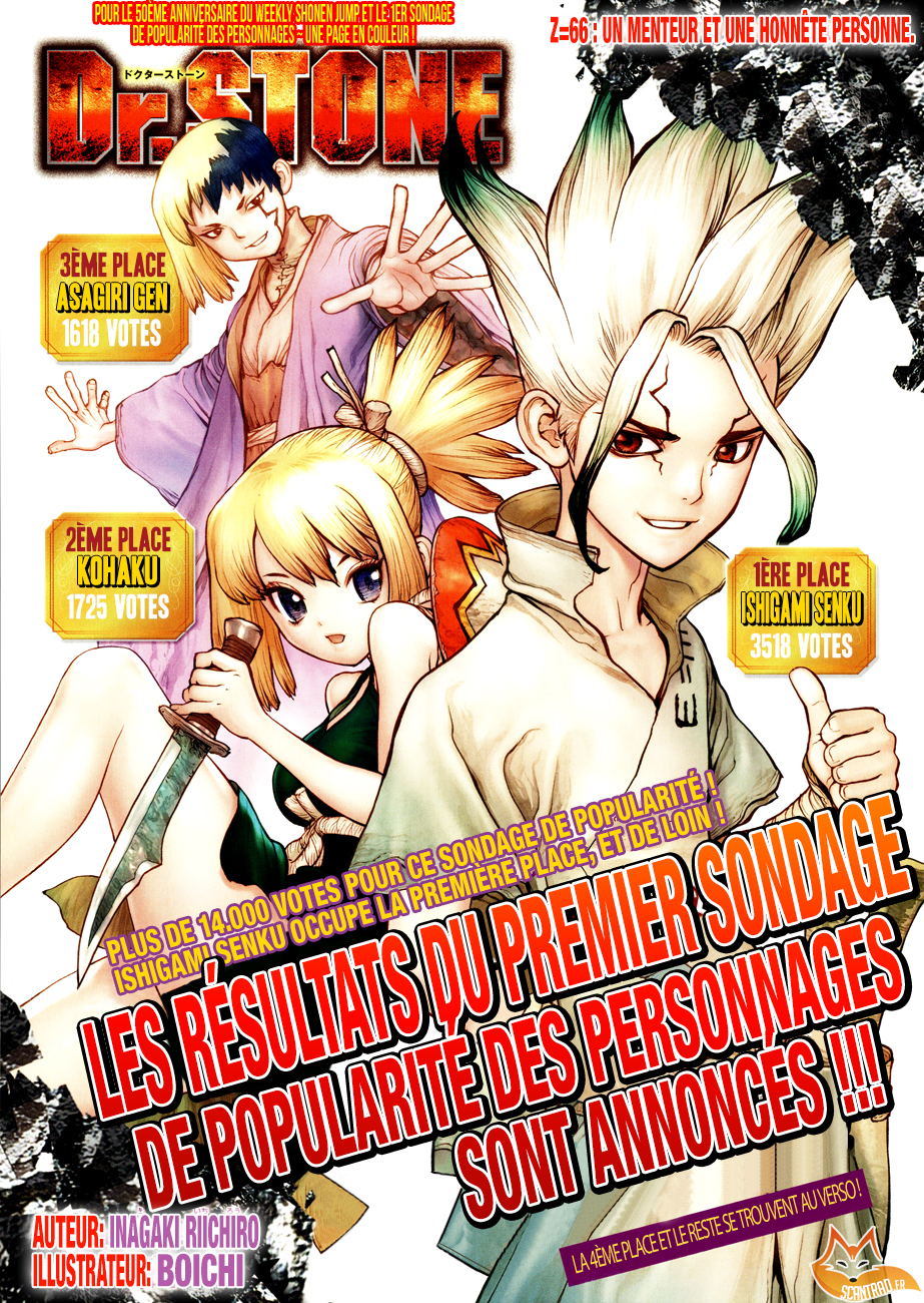 Lecture en ligne Dr Stone 66 page 1