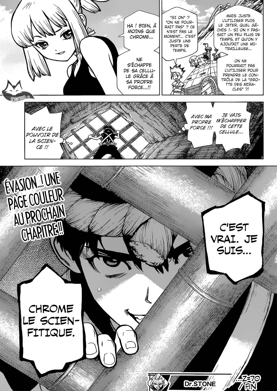 lecture en ligne Dr Stone 70 page 19