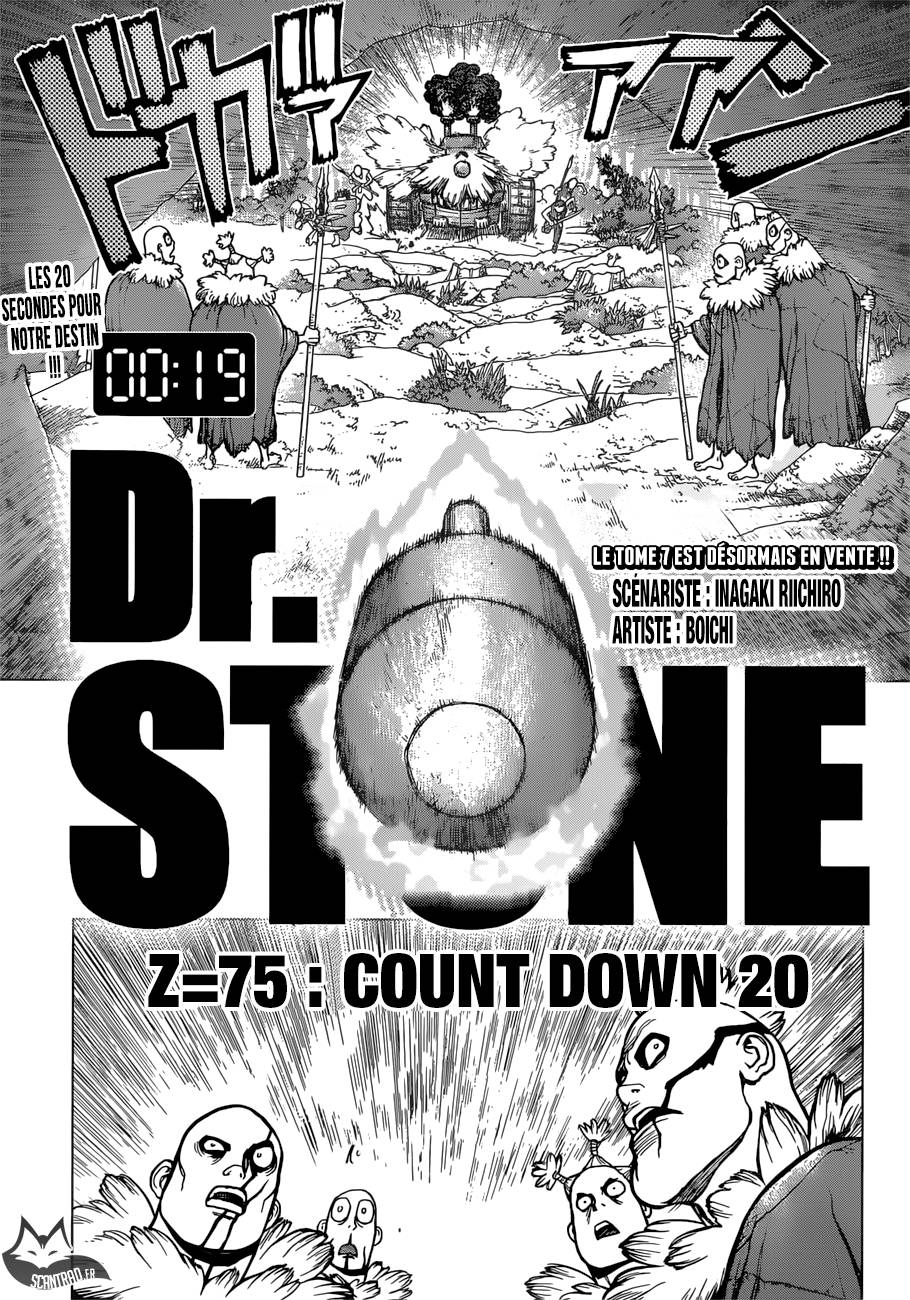 Lecture en ligne Dr Stone 75 page 1
