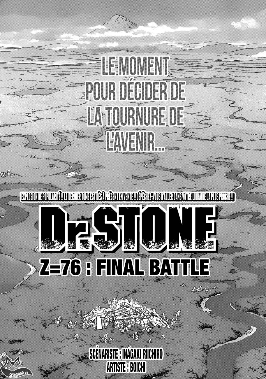 Lecture en ligne Dr Stone 76 page 3