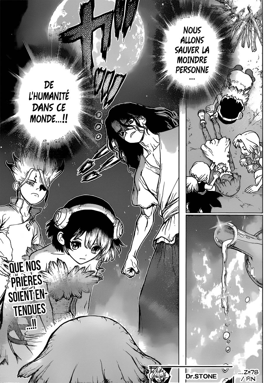 lecture en ligne Dr Stone 78 page 19