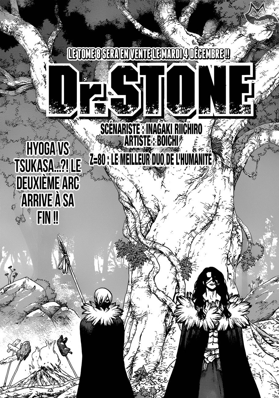 Lecture en ligne Dr Stone 80 page 1