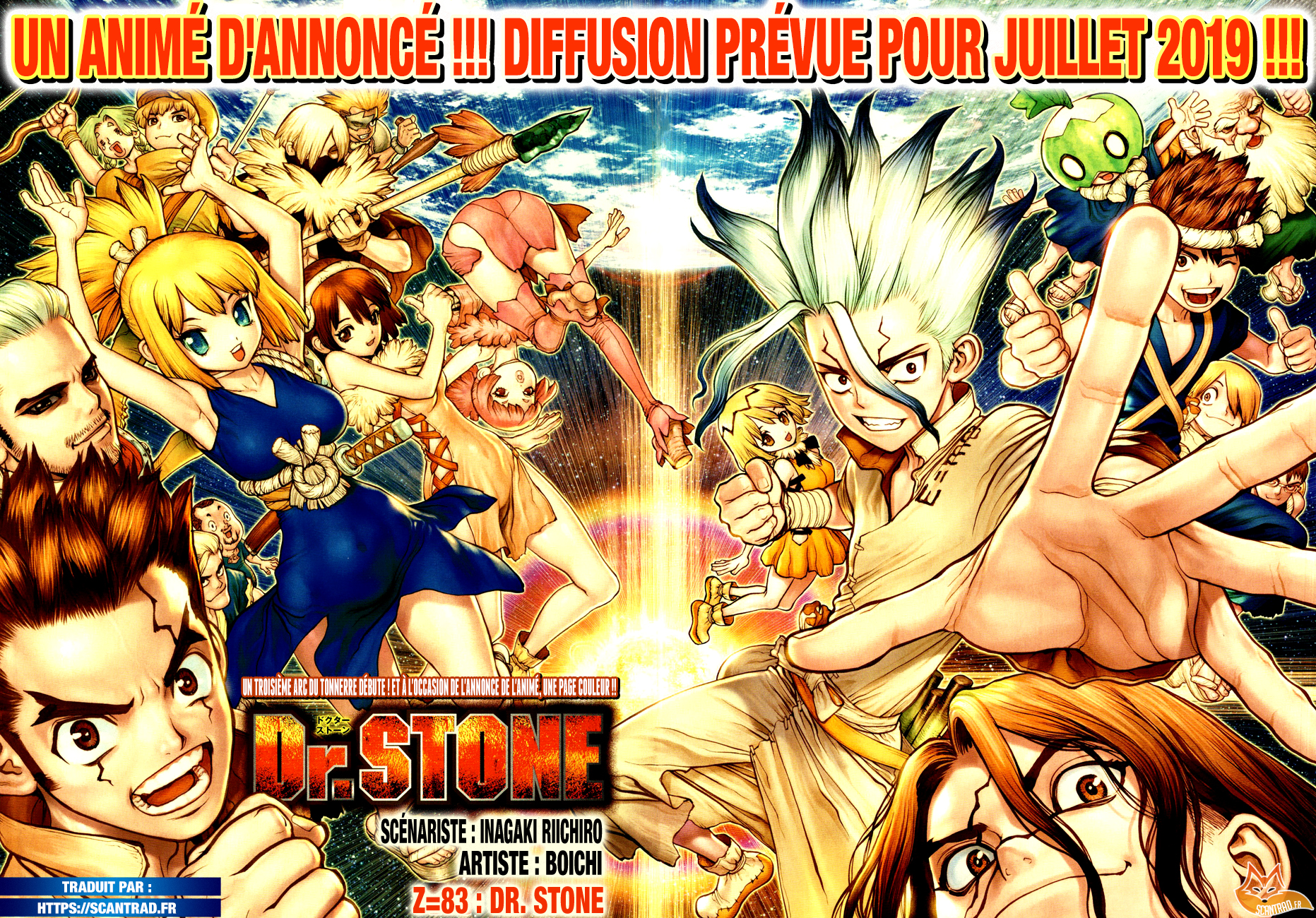 Lecture en ligne Dr Stone 83 page 4