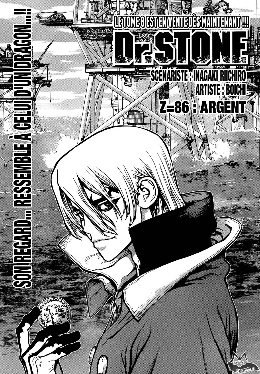 Lecture en ligne Dr Stone 86 page 1