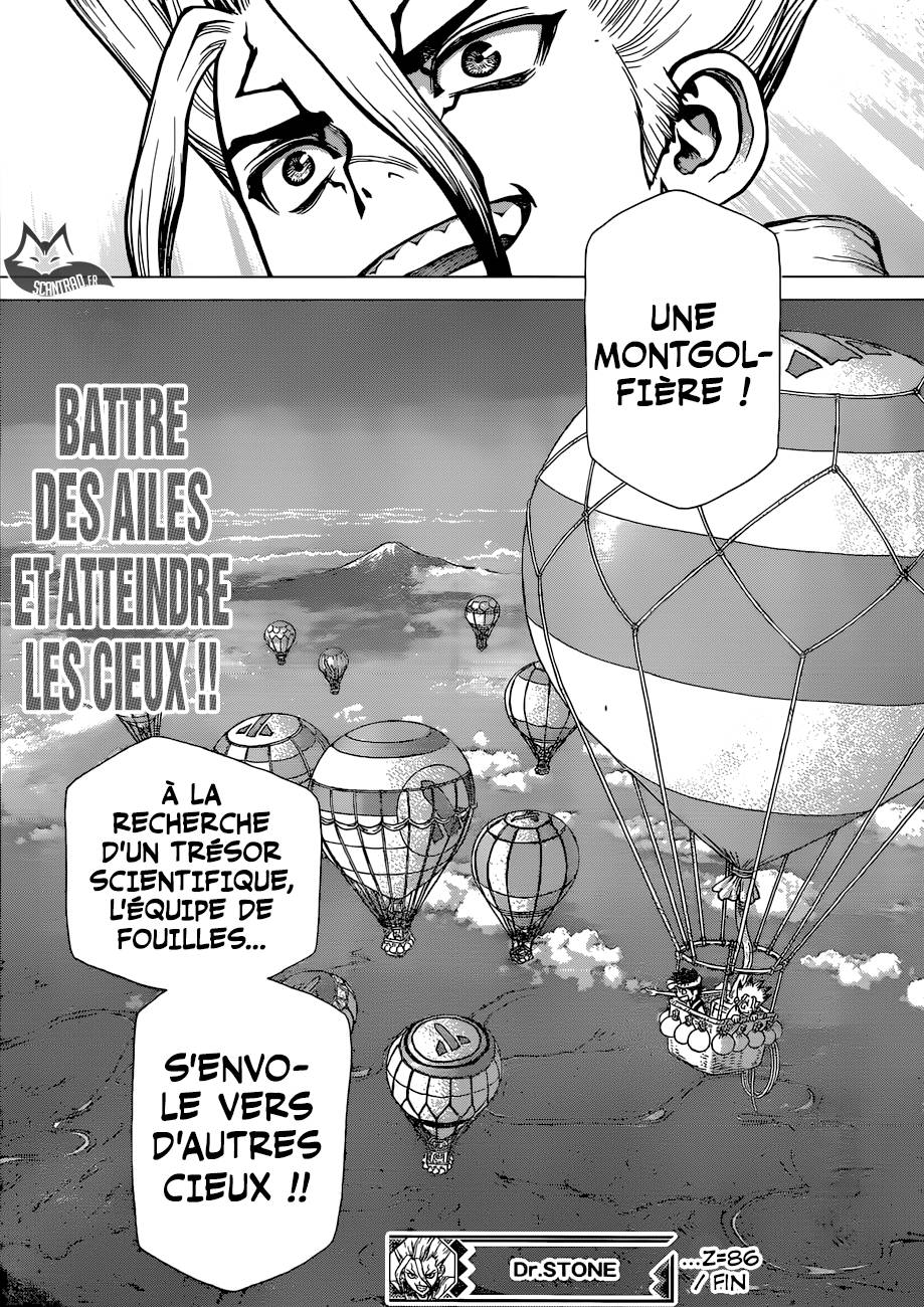 lecture en ligne Dr Stone 86 page 18