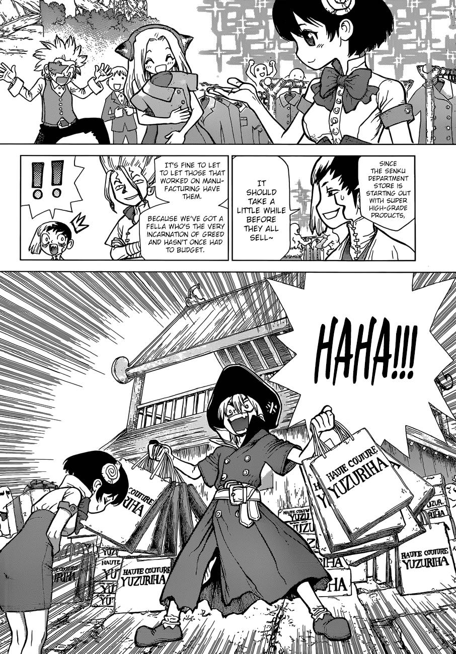 Lecture en ligne Dr Stone 87 page 18