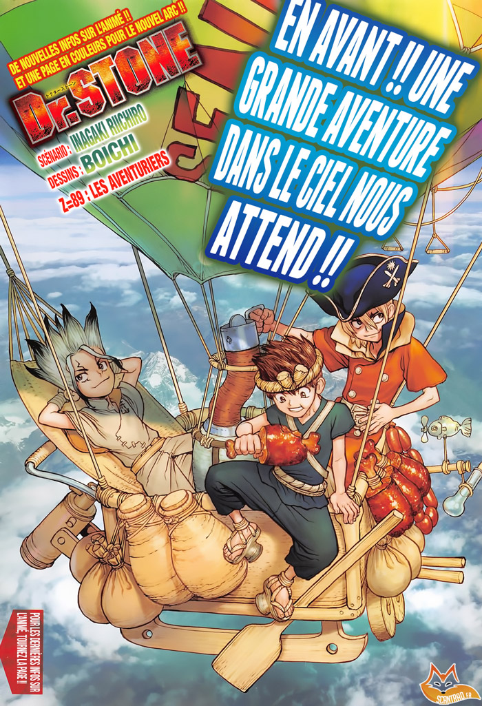 Lecture en ligne Dr Stone 89 page 1