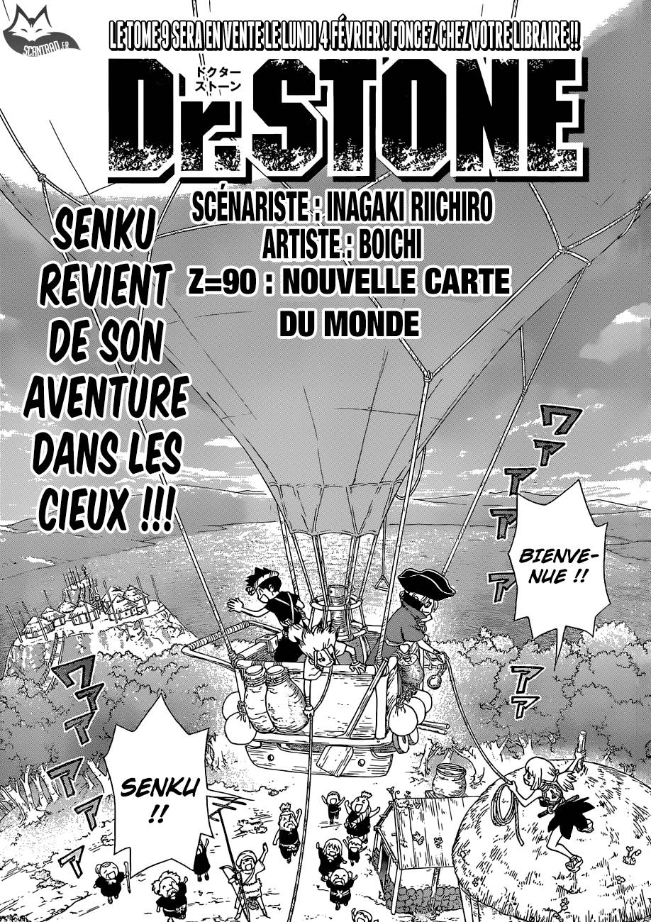 Lecture en ligne Dr Stone 90 page 1