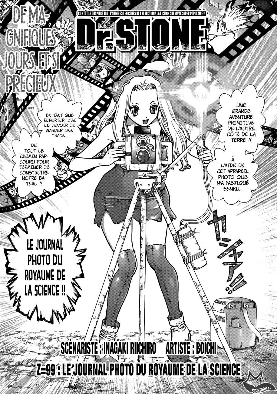 Lecture en ligne Dr Stone 99 page 1