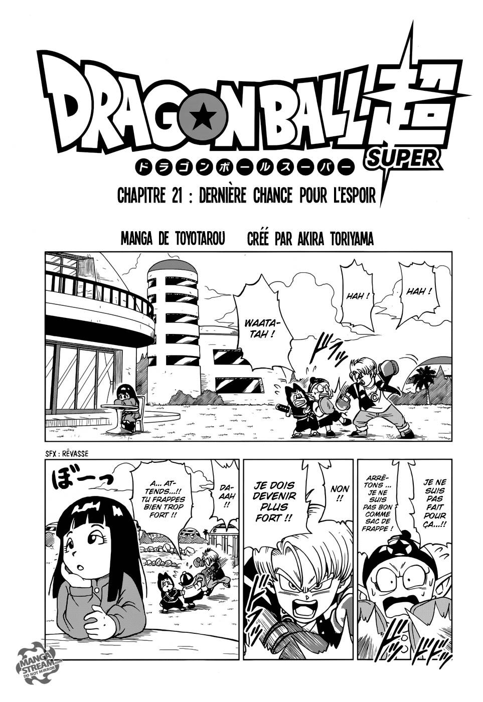 Lecture en ligne Dragon Ball Super 21 page 2