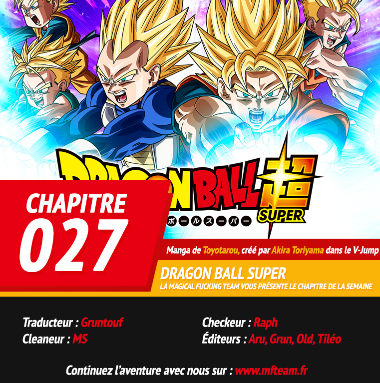 Lecture en ligne Dragon Ball Super 27 page 1
