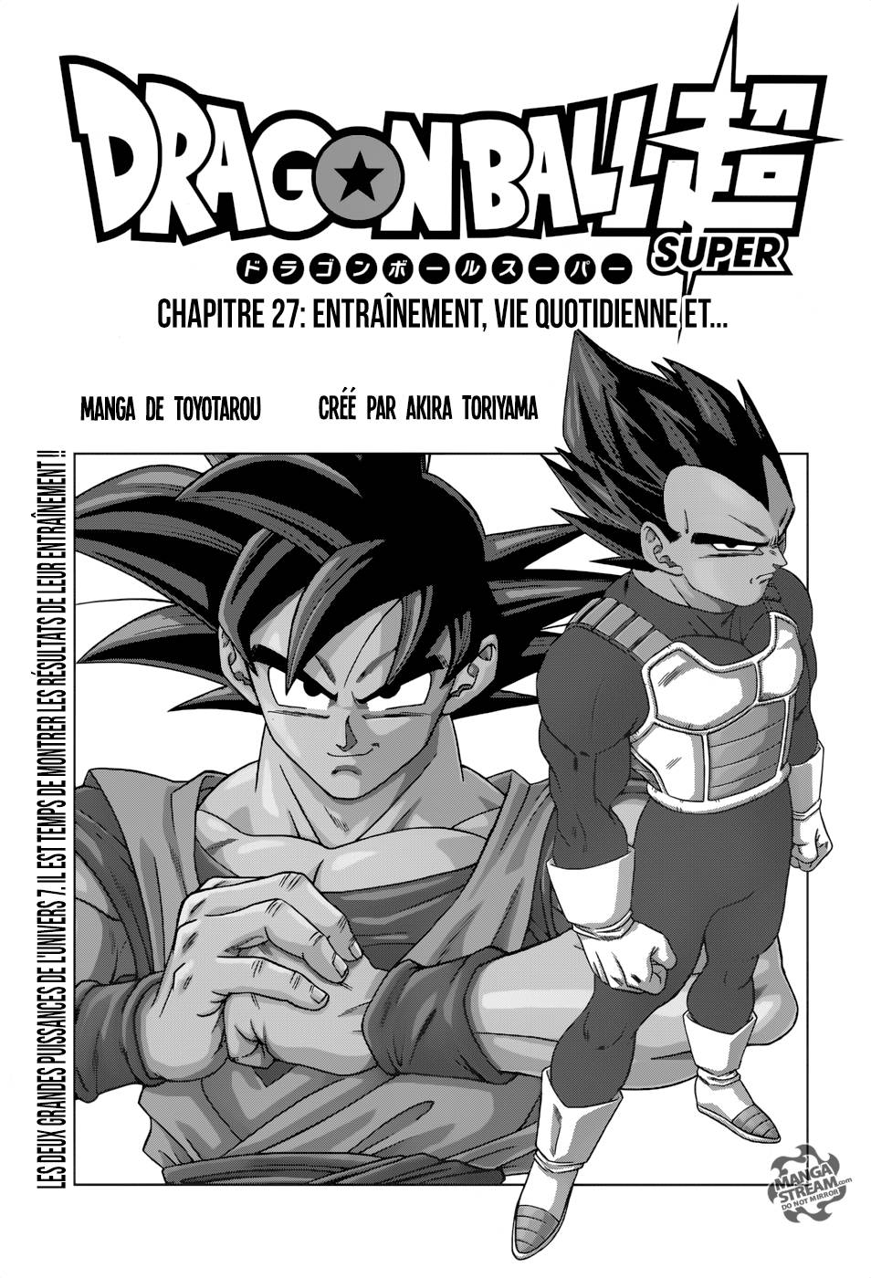 Lecture en ligne Dragon Ball Super 27 page 2